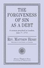 The Forgiveness of Sin as a Debt