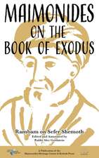 Maimonides on the Book of Exodus