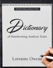 Dictionary of Handwriting Analysis Traits