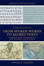 FROM SPOKEN WORDS TO SACRED TE