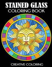 Stained Glass Coloring Book