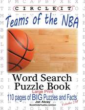 Circle It, Teams of the NBA, Word Search, Puzzle Book