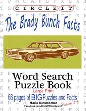 Circle It, The Brady Bunch Facts, Word Search, Puzzle Book