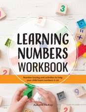 Learning Numbers Workbook