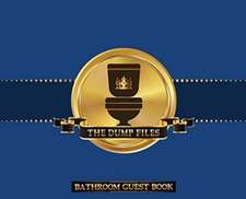 The Dump Files Bathroom Guest Book