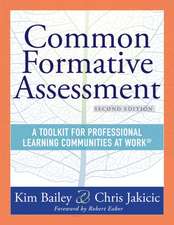 Common Formative Assessment