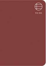 Garnet Pocket To Do Notebook