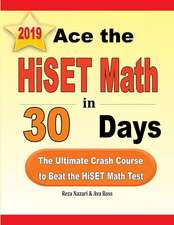 Ace the HiSET Math in 30 Days