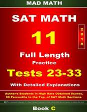 2018 New SAT Math Tests 23-33 Book C