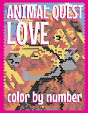 Animal Love Quest Color by Number