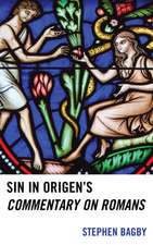 SIN IN ORIGENS COMMENTARY ON RCB