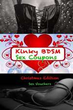 Kinky Bdsm Sex Coupons Christmas Edition