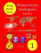 Writing Practice Kindergarten Level 1