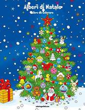 Alberi Di Natale Libro Da Colorare 1