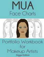 Mua Face Chart Workbook Sigga Edition