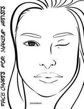 Face Charts for Makeup Artists Savannah