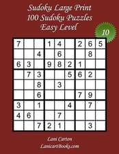 Sudoku Large Print - Easy Level - N10