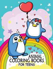 Animal Coloring Book for Teens