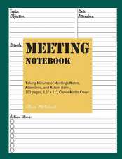 Meeting Notebook