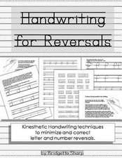 Handwriting for Reversals