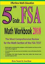 5th Grade FSA Math Workbook 2018