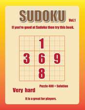 Sudoku-Very Hard Vol.1