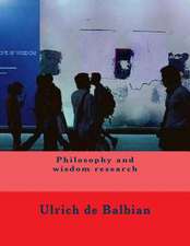 Philosophy and Wisdom Research