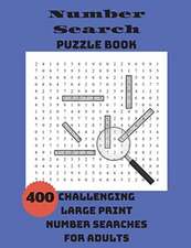 Number Search Puzzle Book