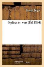 Epîtres En Vers