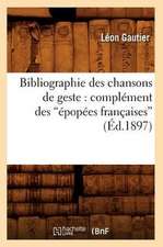 Bibliographie Des Chansons de Geste