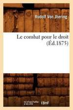 Le Combat Pour Le Droit