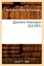 Questions Historiques