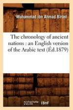 The Chronology of Ancient Nations