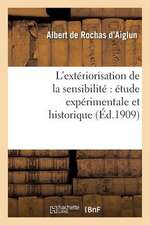 L'Exteriorisation de La Sensibilite