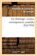 Le Chômage: Causes, Conséquences, Remèdes