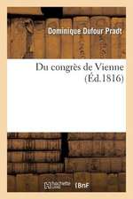 Du Congres de Vienne