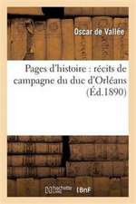 Pages d'histoire