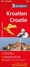 Kroatien 1 : 750 000 Nationalkarte