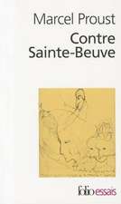 Contre Sainte Beuve