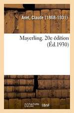 Mayerling. 20e édition