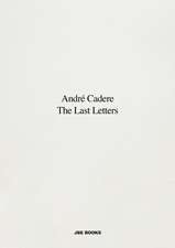 André Cadere: The Last Letters