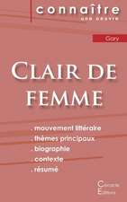 Fiche de lecture Clair de femme de Romain Gary