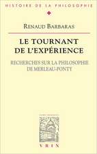 Le Tournant de L'Experience