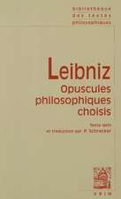 Opuscules Philosophiques Choisis