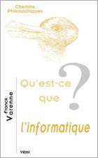 Qu'est-Ce Que L'Informatique?