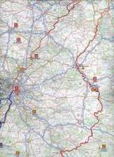 Les Chemins Vers Saint-Jacques de Compostelle 1 : 1 000 000