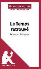 Le Temps retrouvé de Marcel Proust (Fiche de lecture)