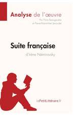 Suite française d'Irène Némirovsky (Analyse de l'oeuvre)