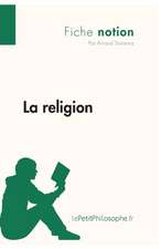 La religion (Fiche notion)