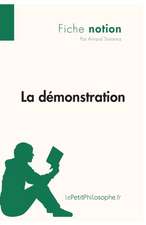 La démonstration (Fiche notion)